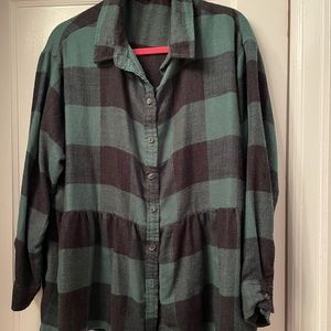 Babydoll oversized AE flannel